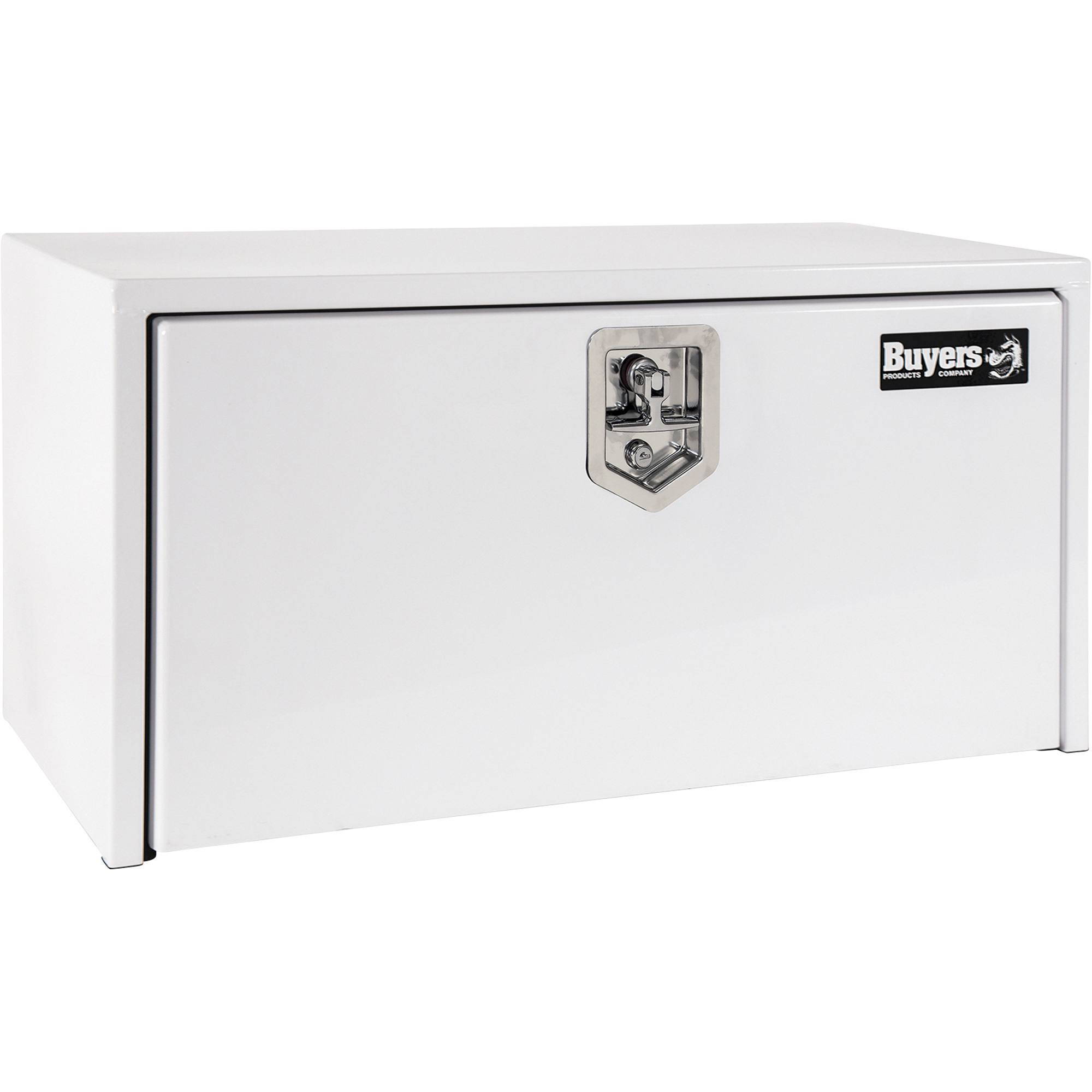 Buyers Products, 24in. WHITE UNDERBODY BOX, Width 24 in, Material Steel, Color Finish White, Model# 1703400